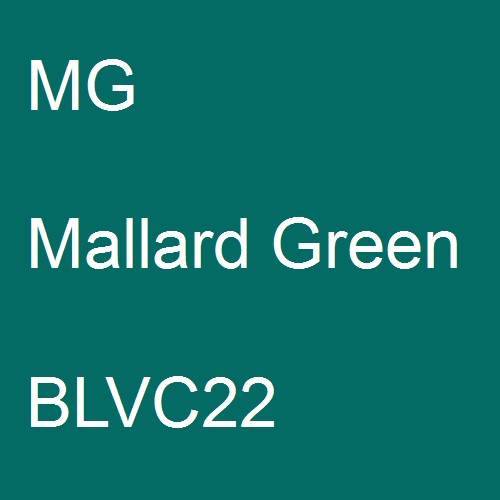 MG, Mallard Green, BLVC22.